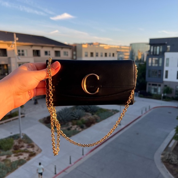 Authentic Chloe C wallet purse bag handbag Chloé chloè - Picture 7 of 12